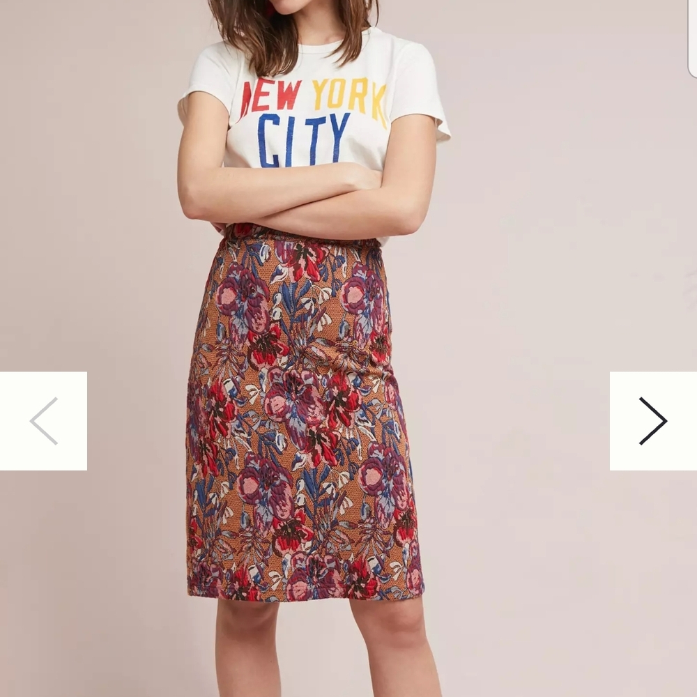 Maeve Golden Bliss Pencil Skirt